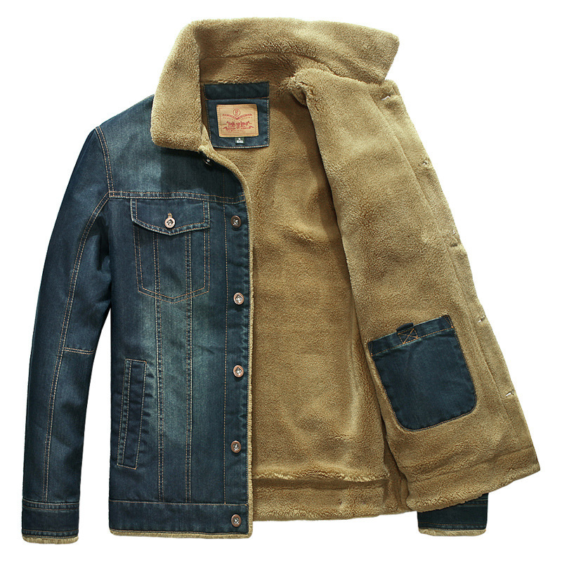 Hiver hommes Denim vestes homm - Men'S Shoes With Jeans avis et prix