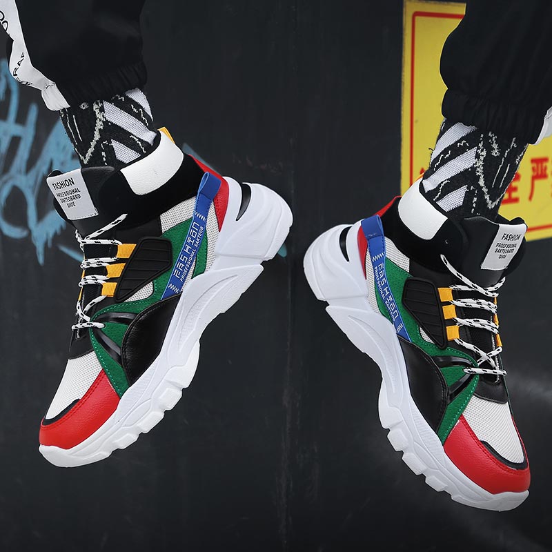 Hightop Chaussures de sport d' - Men Shoes Red Bottom avis et prix