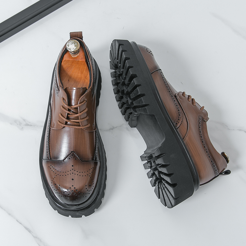 Chaussures Derby pour Homme à  - Oxford Brogue Leather avis et prix