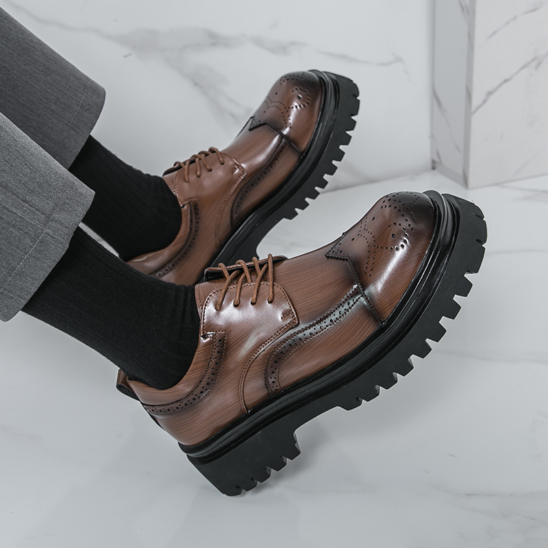 Chaussures Derby pour Homme à  - Oxford Brogue Leather avis et prix