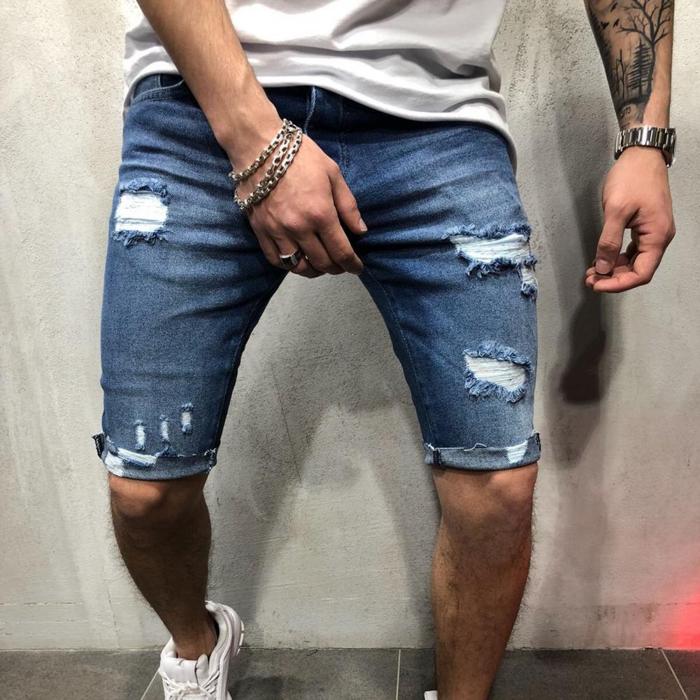 Short en jean déchiré pour hom - Men'S Shoes With Jeans avis et prix