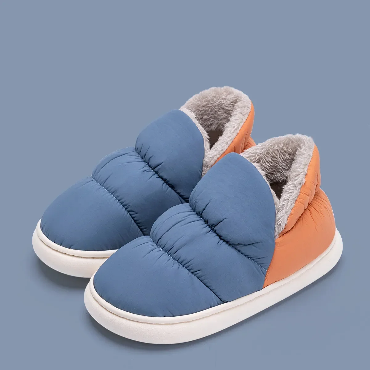 Pantoufles d'hiver en tissu im - Men Shoes Style avis et prix