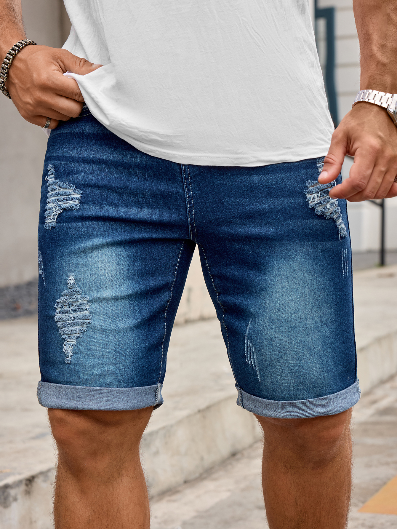 Pantalon en jean pour homme, d - Men'S Shoes With Jeans avis et prix
