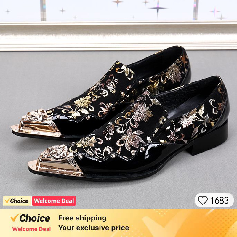 Chaussures provoqué en cuir po - Oxford Brogue Leather avis et prix