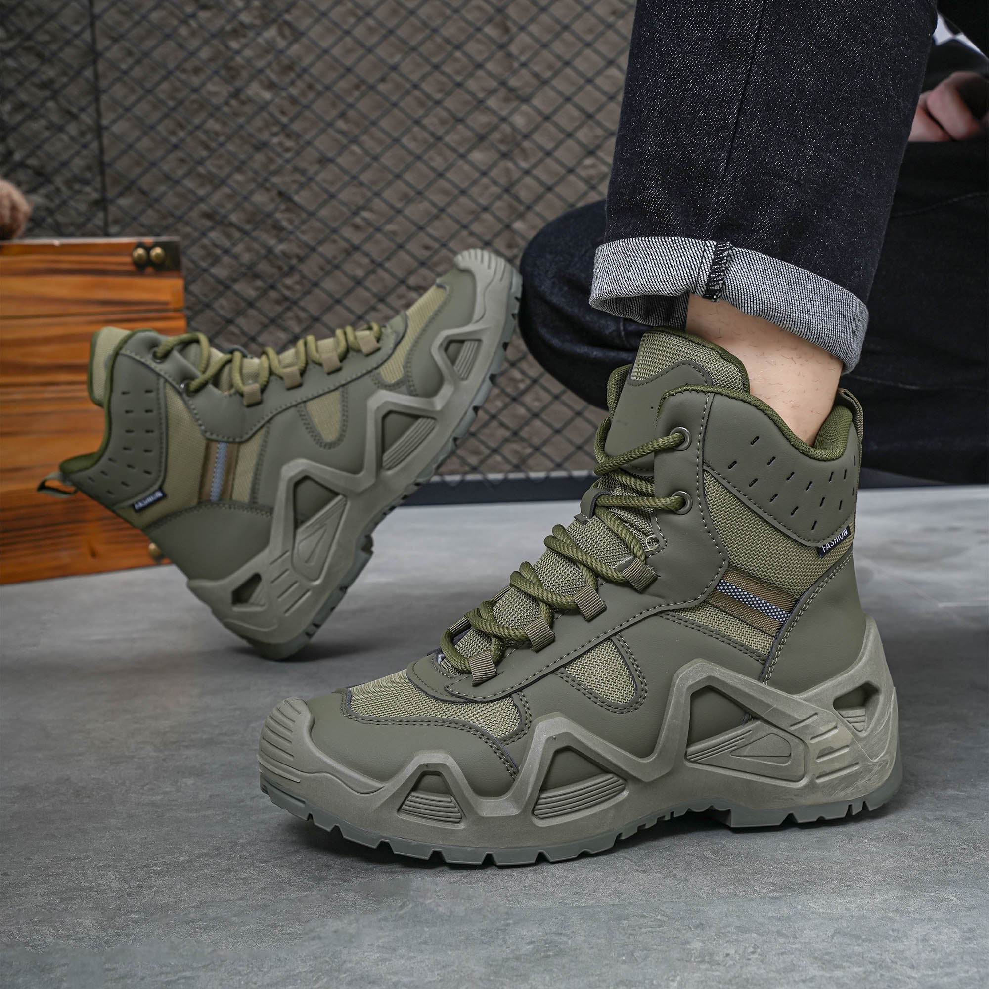 Bottes hautes pour hommes, bot - Men'S Shoes Low Top avis et prix
