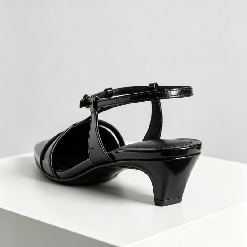 Escarpins en cuir verni à talo - Dress Shoe Pointed avis et prix