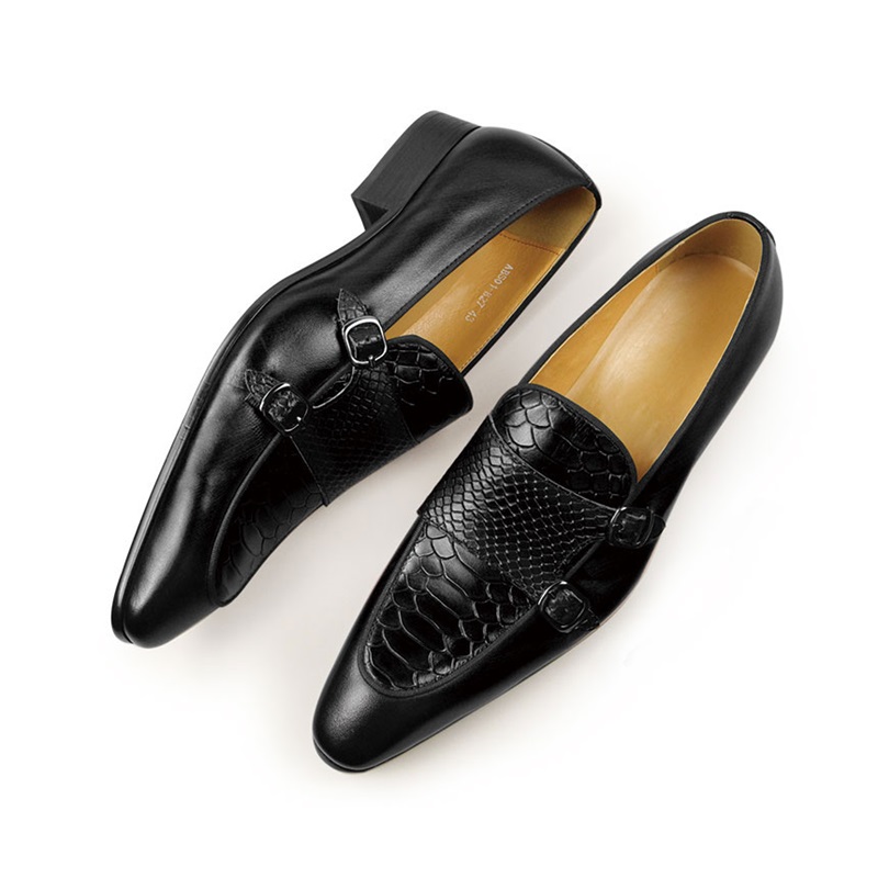 Mocassins Confortables en Cuir - Men Shoes Red Bottom avis et prix