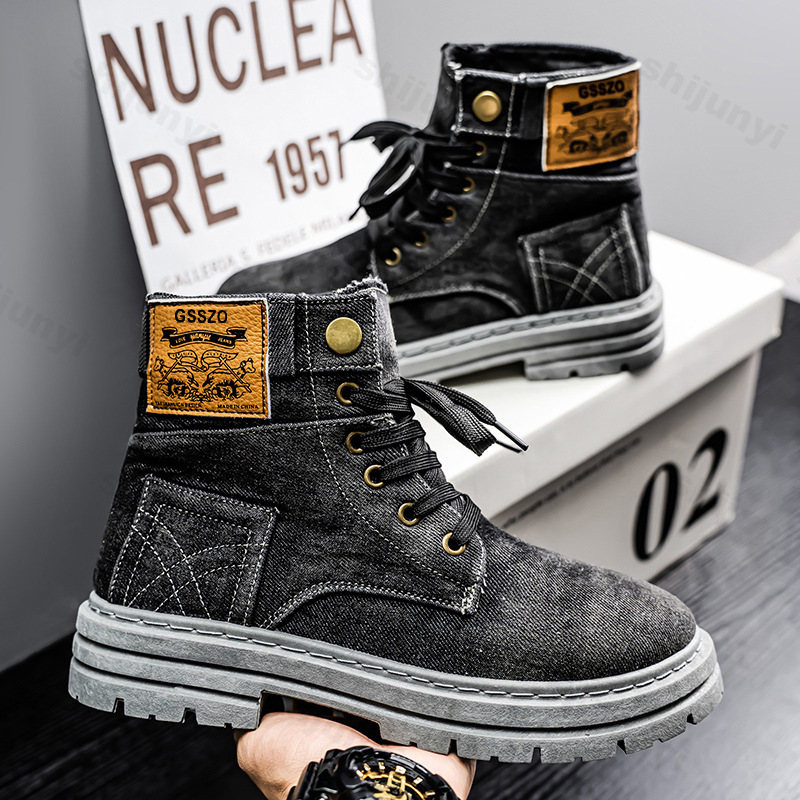 Hommes rétro toile bottes 2025 - Men'S Shoes Low Top avis et prix