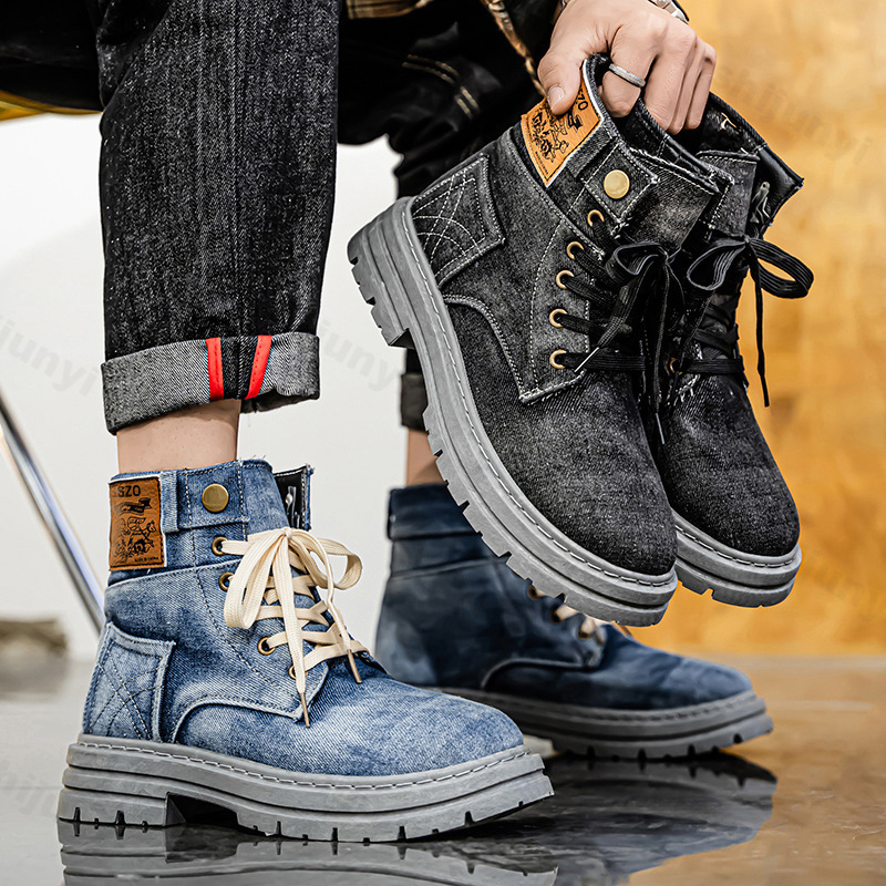 Hommes rétro toile bottes 2025 - Men'S Shoes Low Top avis et prix