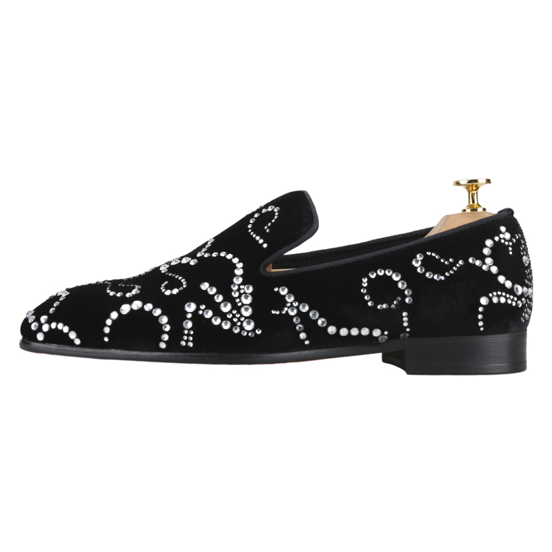 Piergitar-Mocassins en Velours - Men Shoes Red Bottom avis et prix