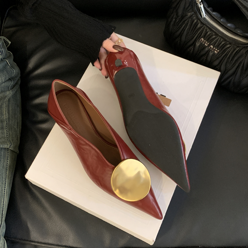 SUOJIALUN 2025 automne nouvell - Dress Shoe Pointed avis et prix