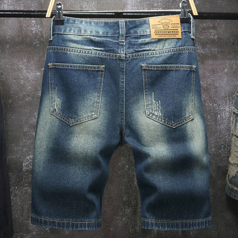 Nouveau short en jean déchiré  - Men'S Shoes With Jeans avis et prix