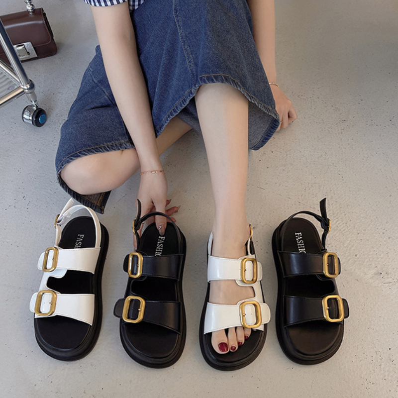 Gladiateur plate-forme femmes  - Velcro Strap Sandal avis et prix
