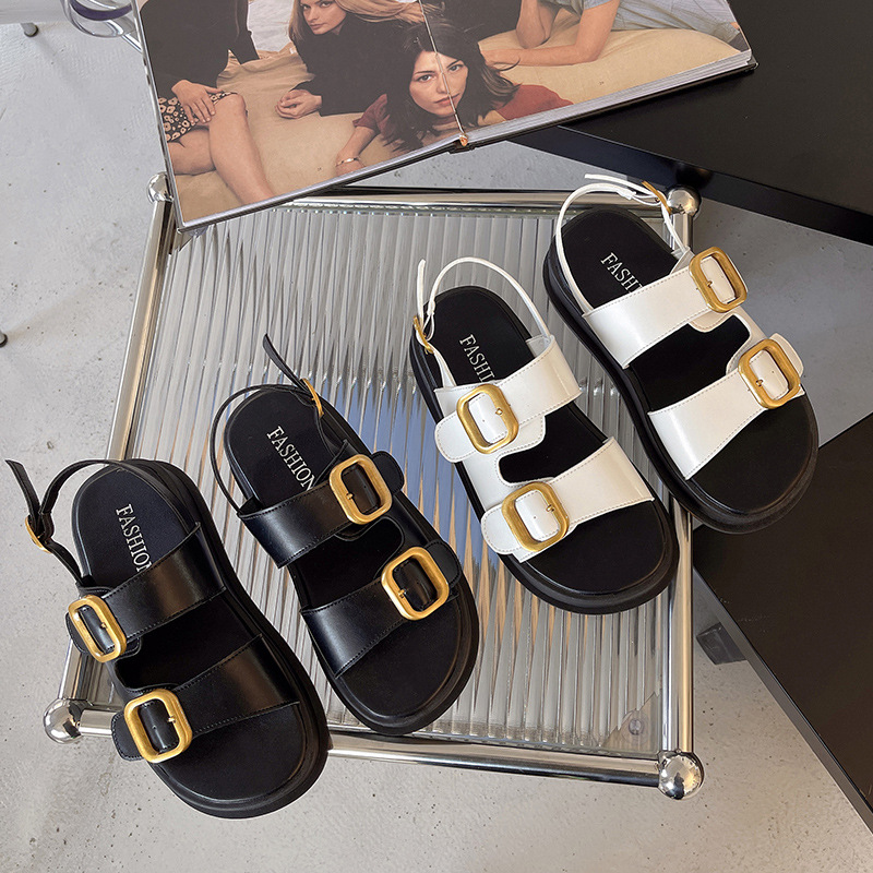 Gladiateur plate-forme femmes  - Velcro Strap Sandal avis et prix
