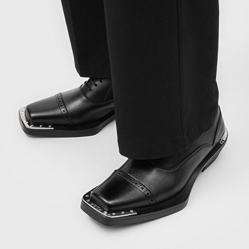 Chaussures brogue sculptées po - Oxford Brogue Leather avis et prix