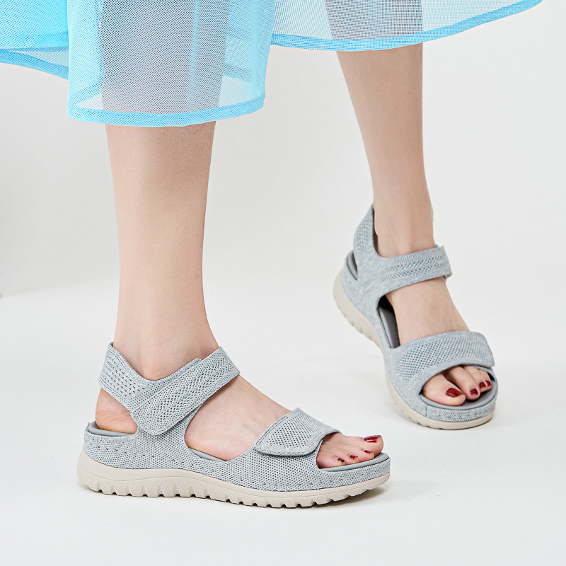 Sandales de sport à plateforme - Velcro Strap Sandal avis et prix