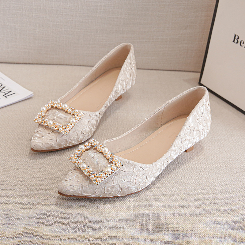 Escarpins élégants en satin te - Dress Shoe Pointed avis et prix