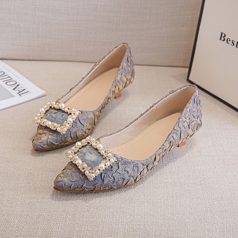 Escarpins élégants en satin te - Dress Shoe Pointed avis et prix