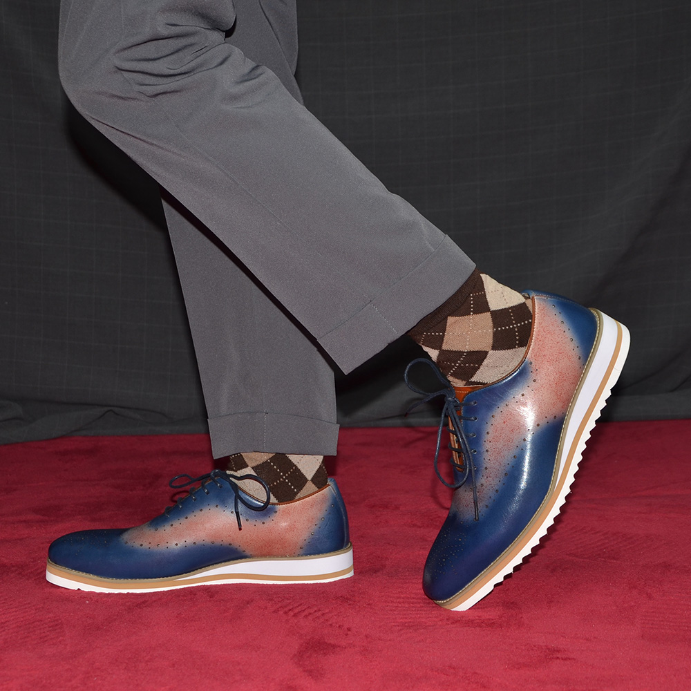 Chaussures Oxford de luxe bico - Oxford Brogue Leather avis et prix
