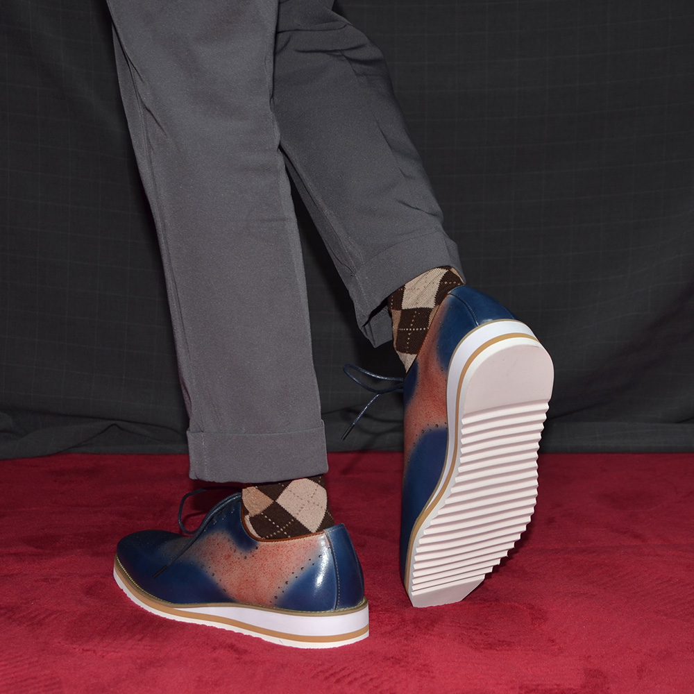 Chaussures Oxford de luxe bico - Oxford Brogue Leather avis et prix