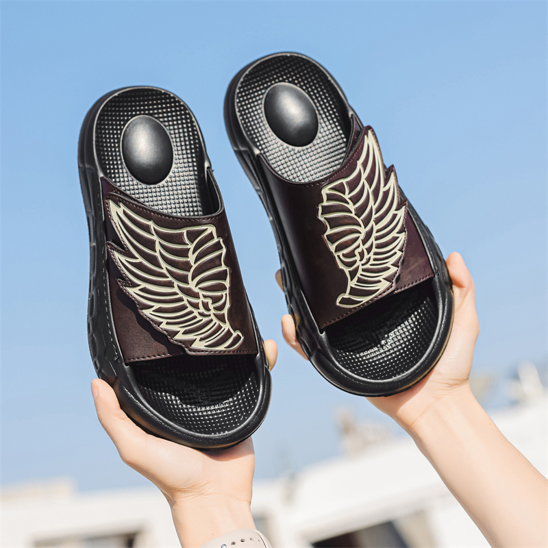 Pantoufles coulissantes pour h - Men Shoes Velcro avis et prix